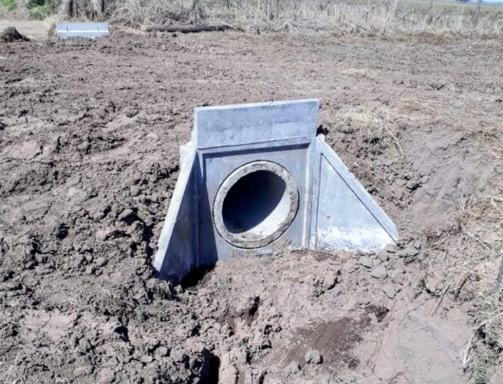 Obras tubos alcantarilla cabezal 1